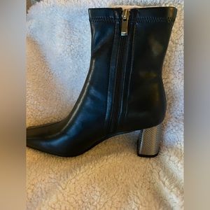 New Gabrielle Union sock boot with metal heel.